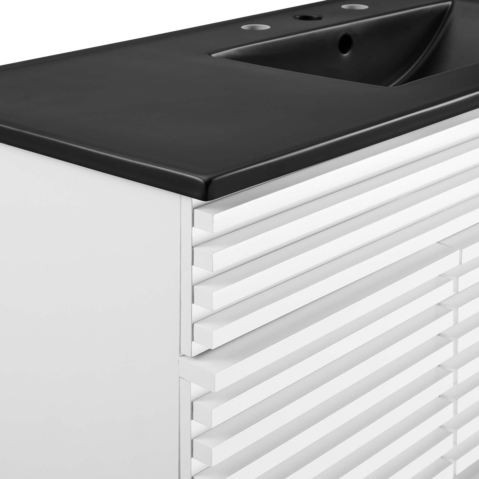 Render 48" Bathroom  Vanity with Black Basin Included