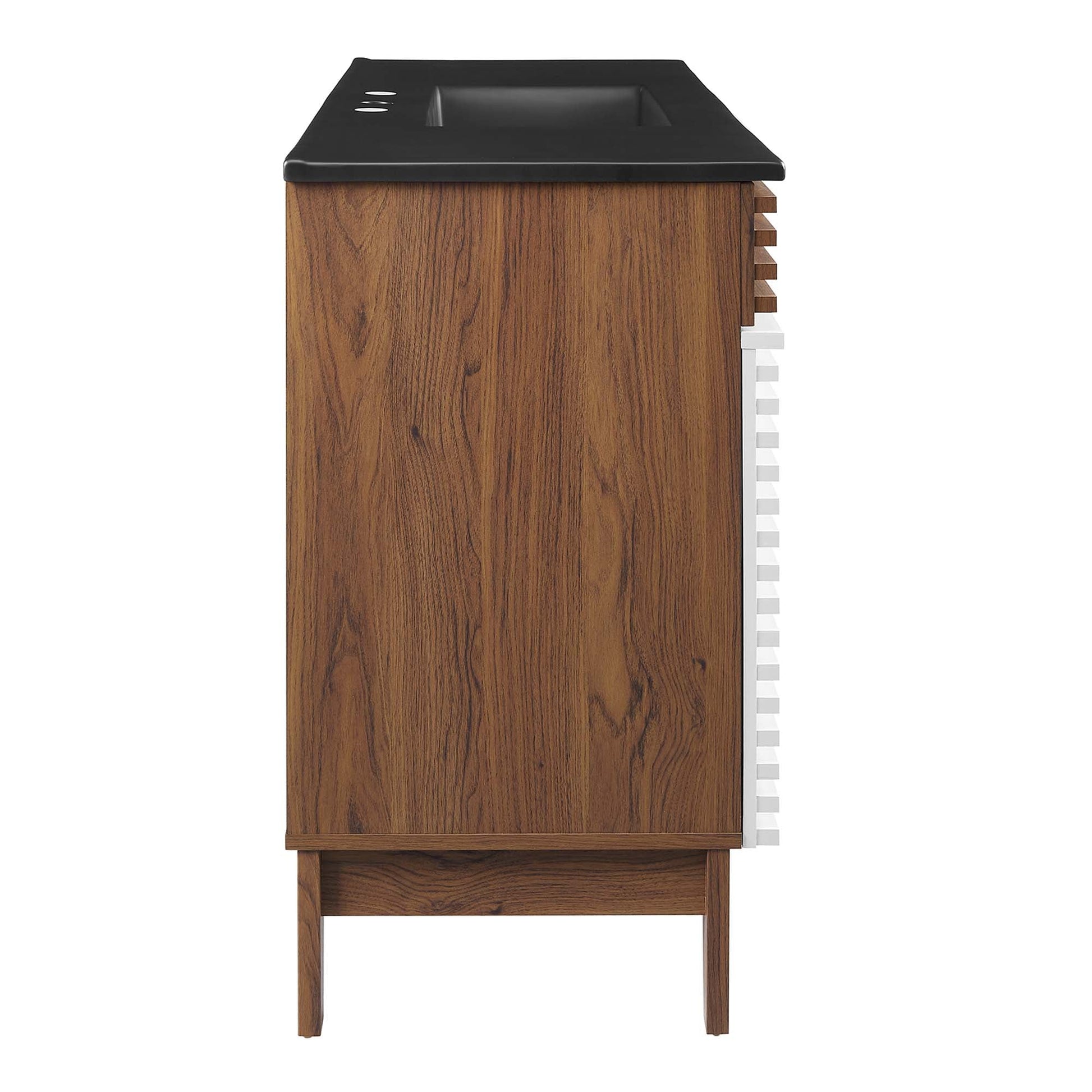 Render 48" Bathroom  Vanity with Black Basin Included
