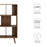 Transmit 5 Shelf Wood Grain Bookcase