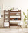 Bixby 2-Piece Wood Office Desk and Bookshelf