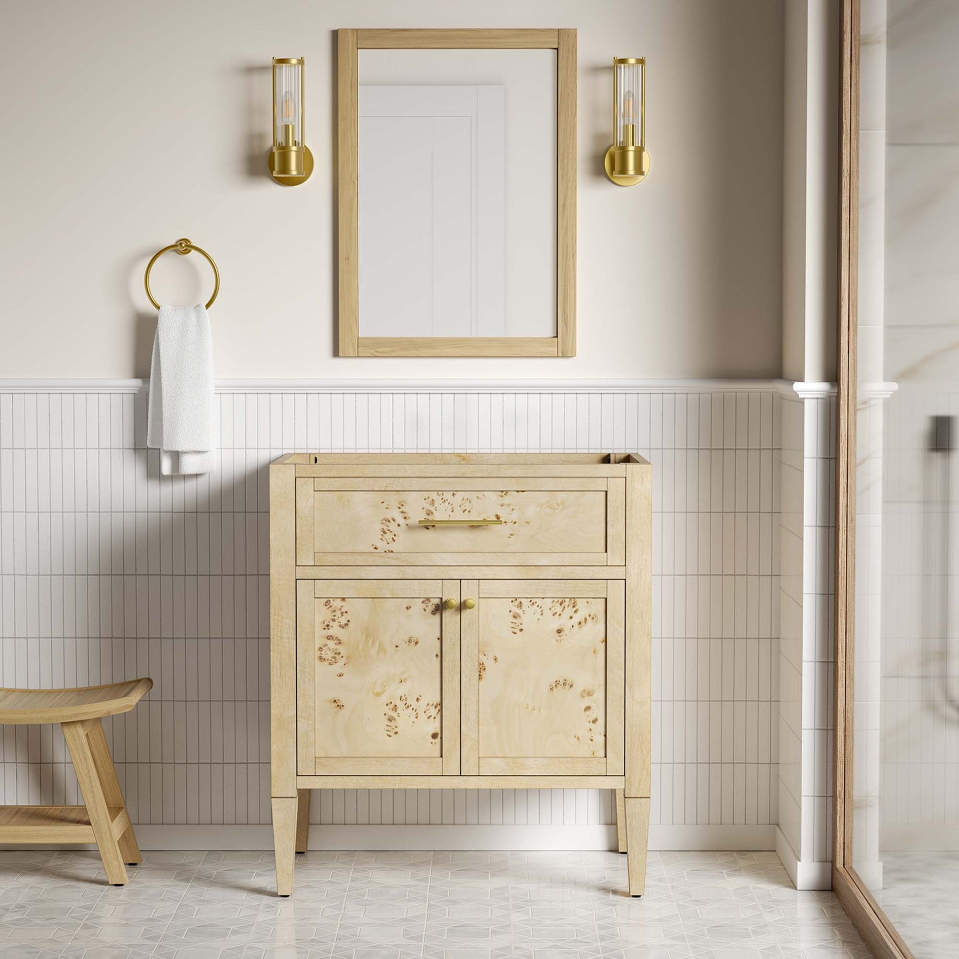 Elysian Bathroom Cabinet Basin Not Included