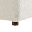 Commix Down Filled Overstuffed Boucle Fabric Ottoman