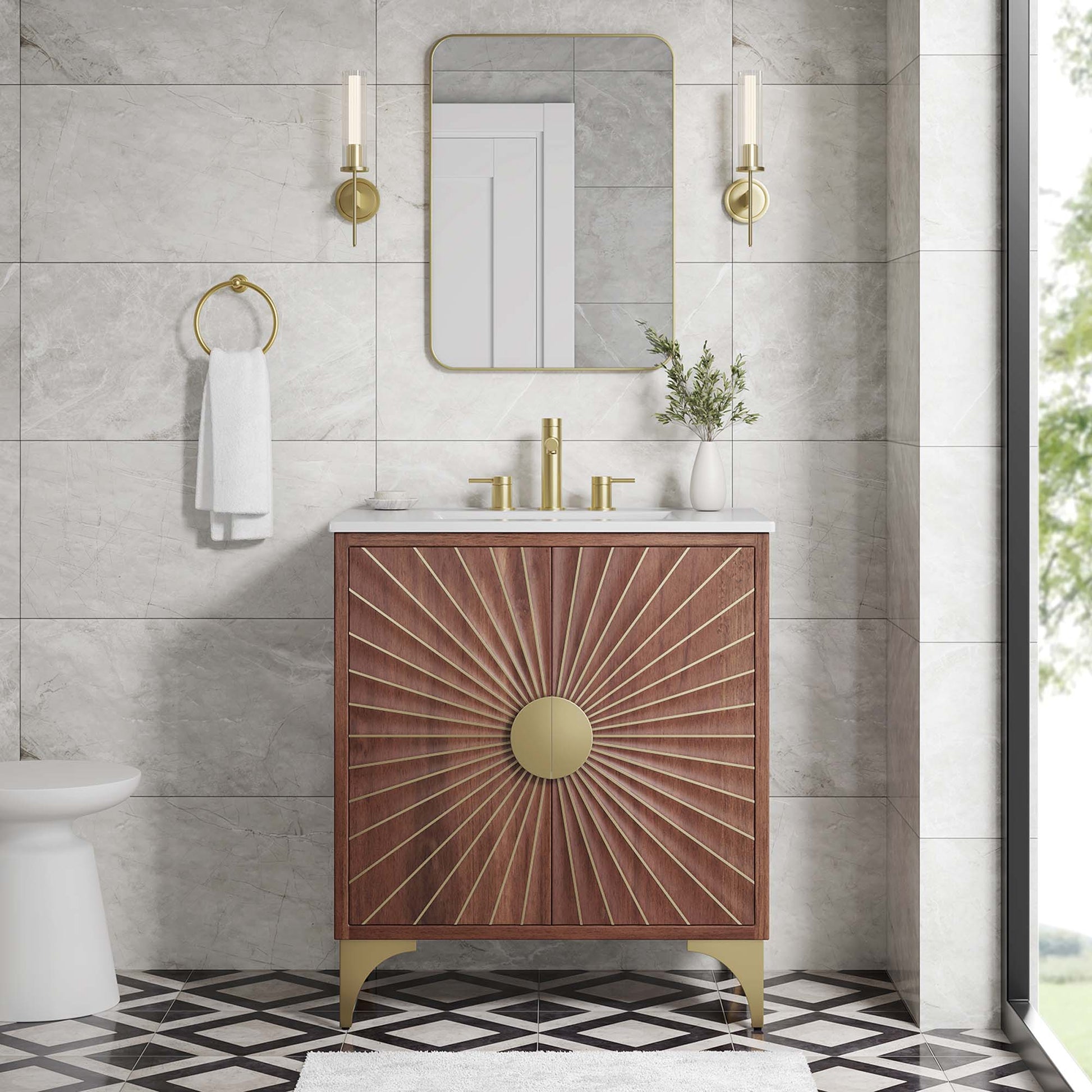 Daylight Bathroom Vanity Basin Included