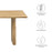 Amistad Wood Coffee Table