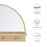 Moonbeam Arched Mirror