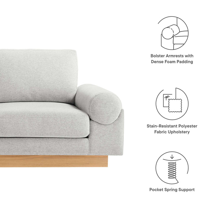 Oasis Upholstered Fabric Sofa
