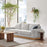 Oasis Upholstered Fabric Sofa