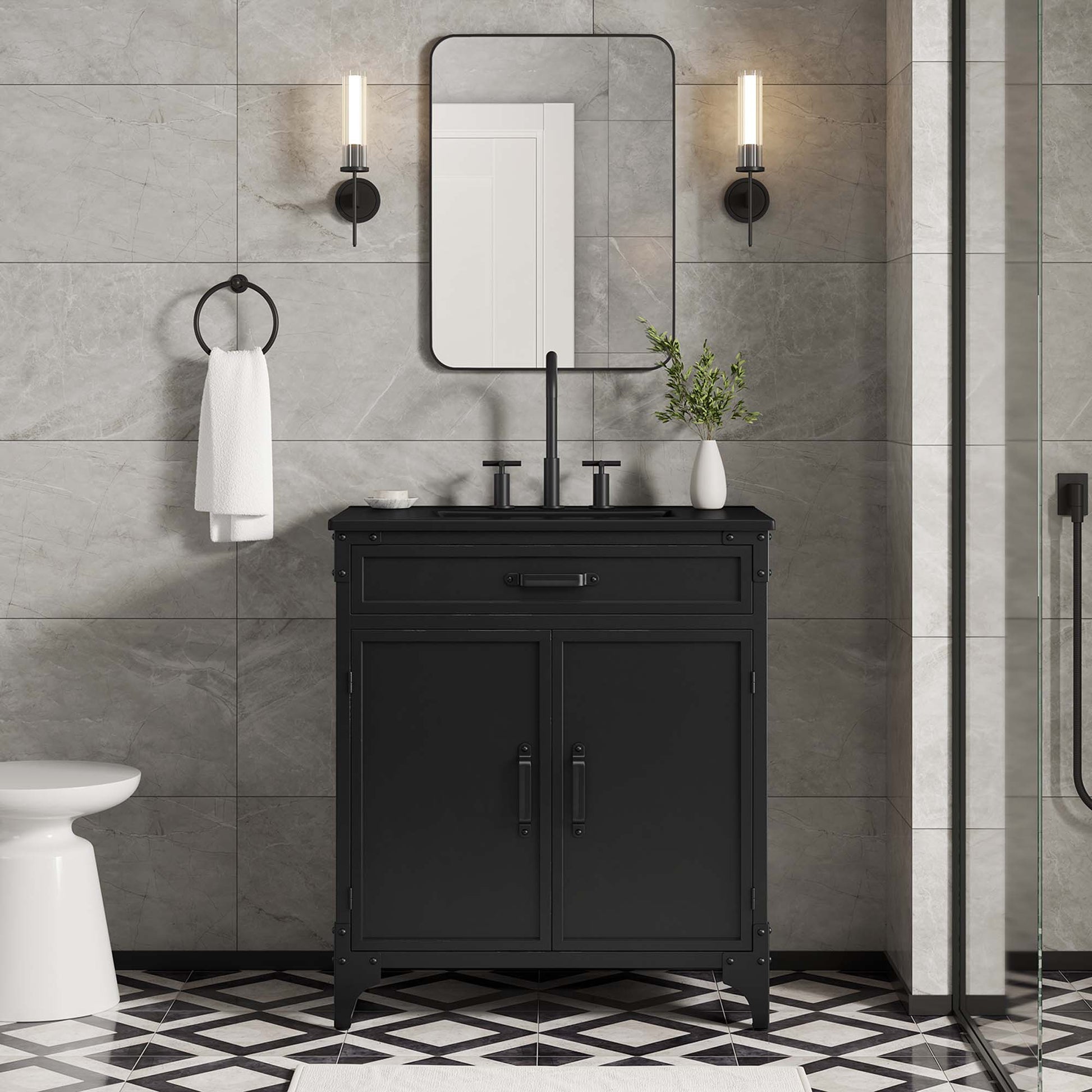Steamforge Bathroom Vanity Basin Included