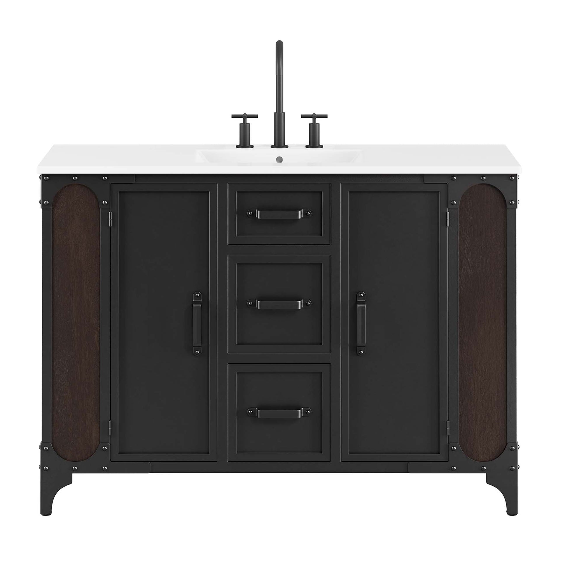 Steamforge Bathroom Cabinet Basin Not Included