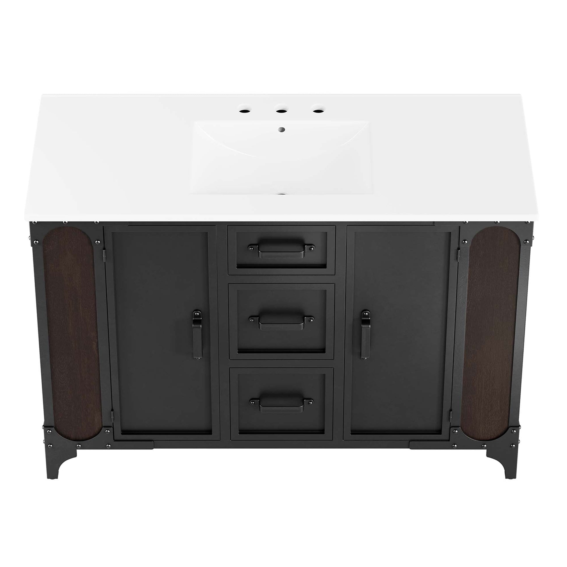 Steamforge Bathroom Cabinet Basin Not Included