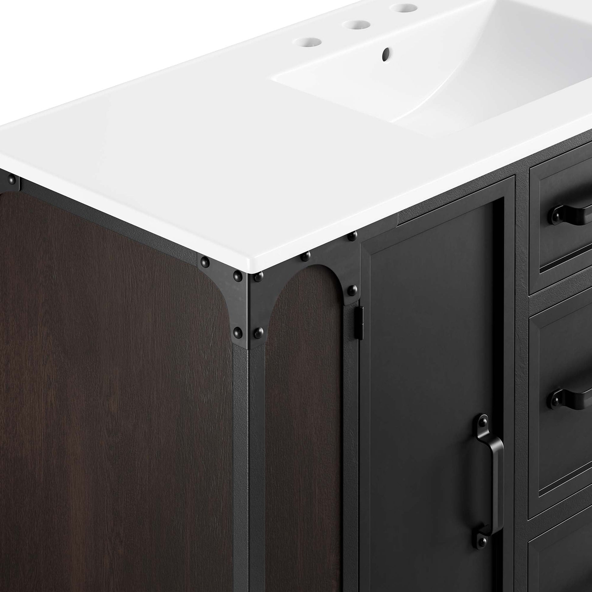 Steamforge Bathroom Cabinet Basin Not Included