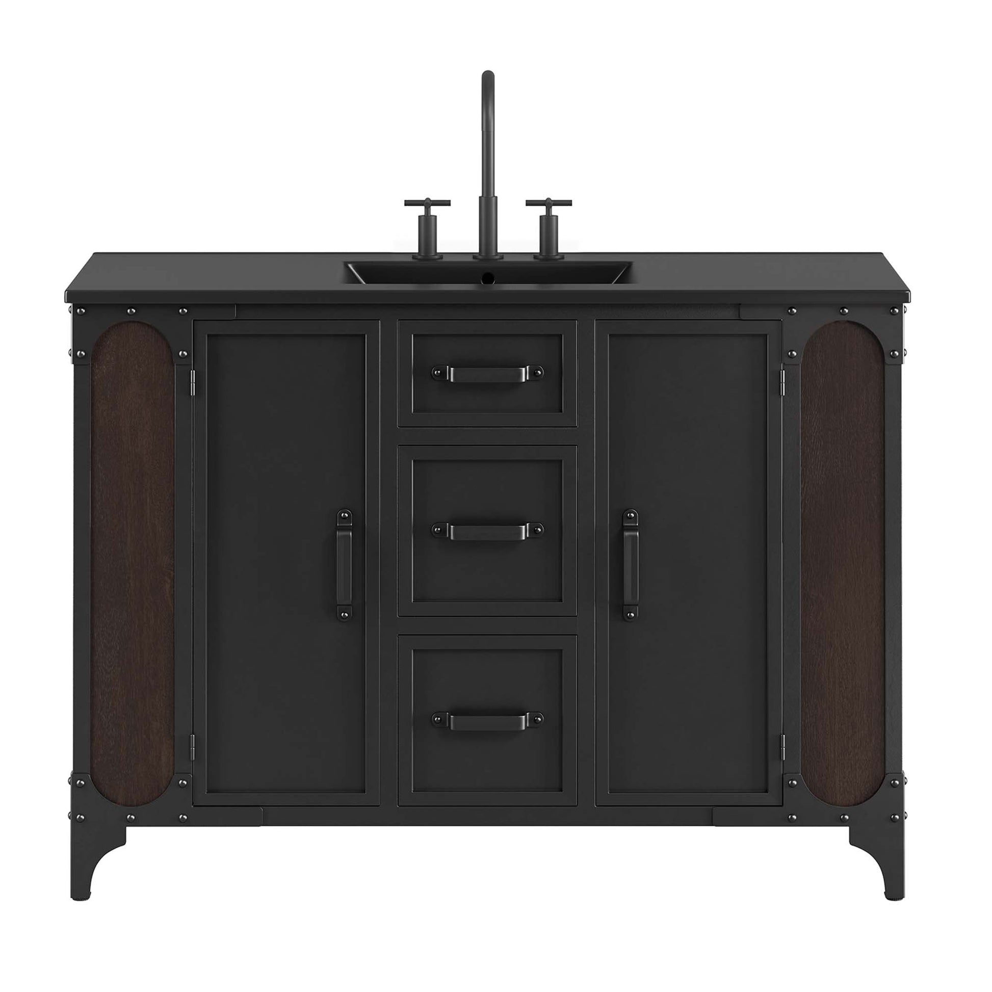 Steamforge Bathroom Cabinet Basin Not Included