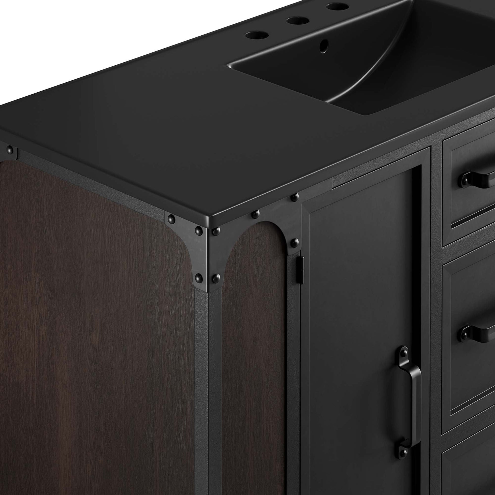 Steamforge Bathroom Cabinet Basin Not Included