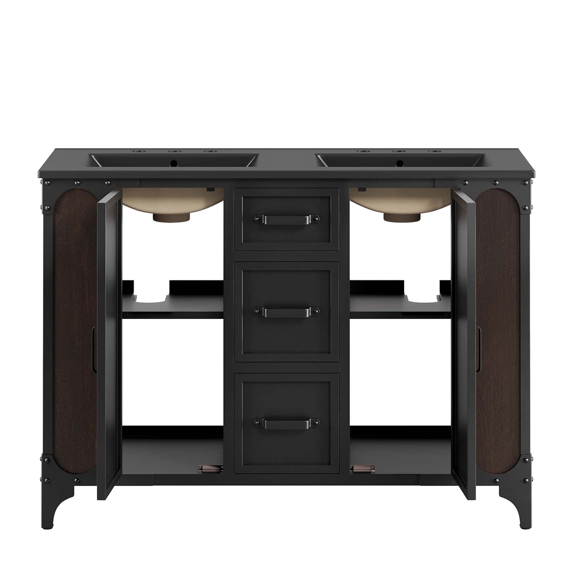 Steamforge Bathroom Cabinet Basin Not Included