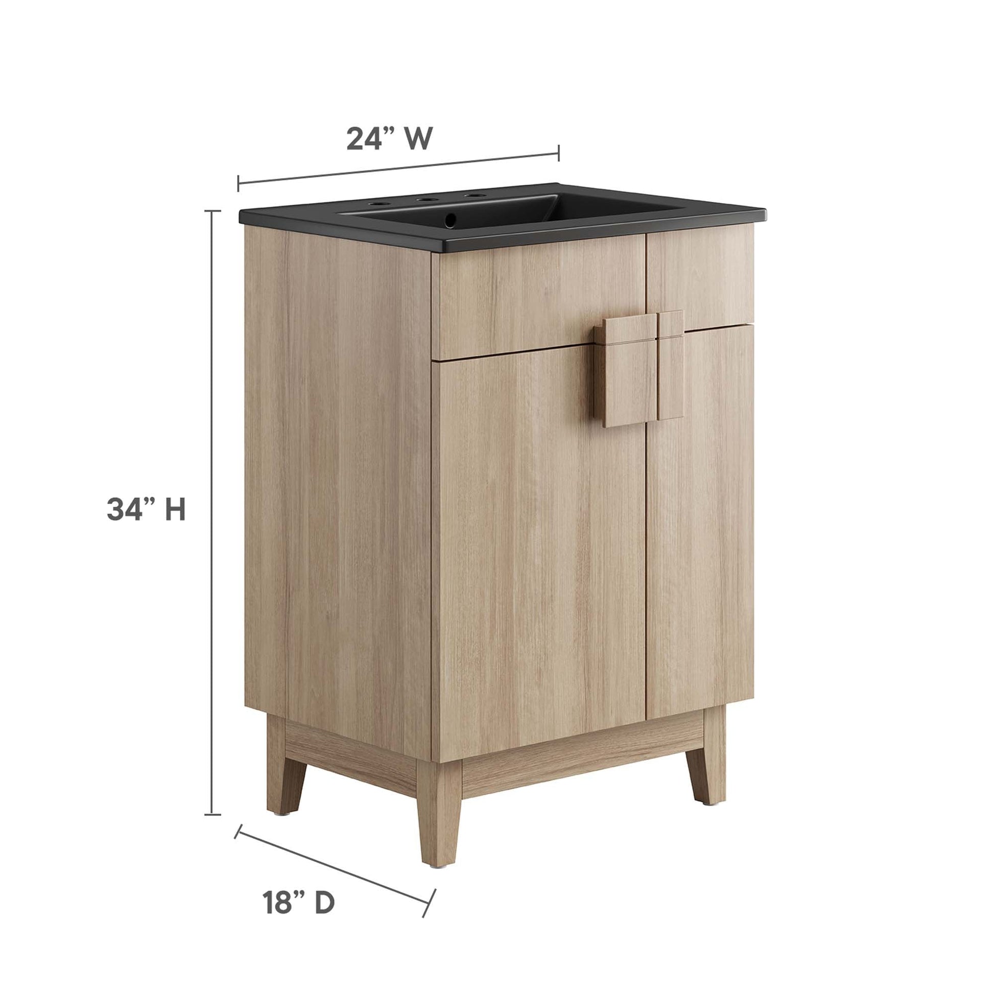 Miles Bathroom Vanity Basin Included