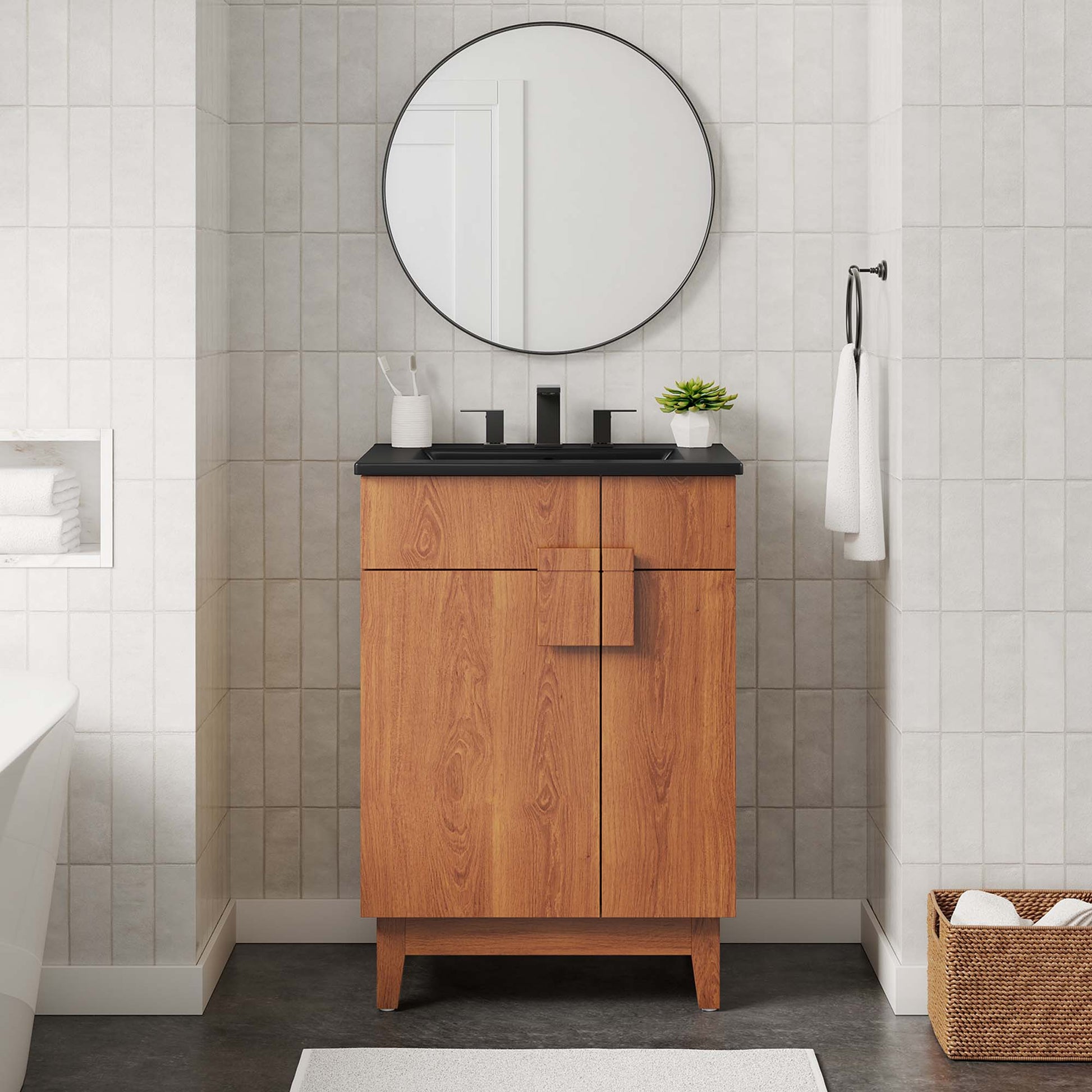 Miles Bathroom Vanity Basin Included