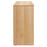 Appia Wood Grain 4-Door Sideboard Storage Cabinet