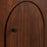 Appia Wood Grain 4-Door Sideboard Storage Cabinet