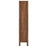 Capri 4-Shelf Wood Grain Bookcase
