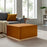 Tilden Large 28" Square Performance Velvet Upholstered Ottoman