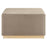 Tilden Large 28" Square Performance Velvet Upholstered Ottoman