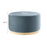 Tilden Large 29" Round Performance Velvet Upholstered Ottoman