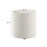 Callum 16" Round Woven Heathered Fabric Upholstered Ottoman