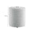 Callum 16" Round Woven Heathered Fabric Upholstered Ottoman