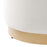 Tilden 16" Round Performance Velvet Upholstered Ottoman
