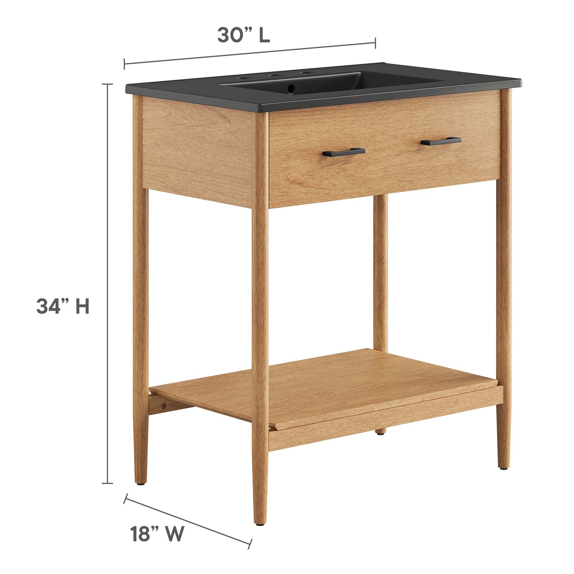 Zaire Bathroom Vanity Basin Included