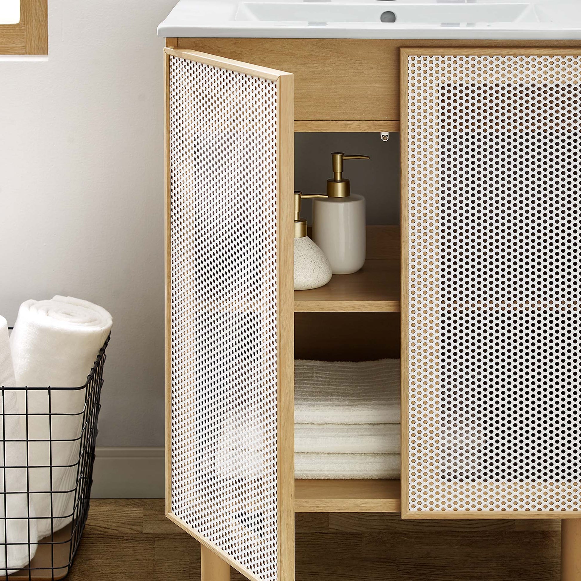 Calla Bathroom Vanity Basin Included