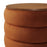 Mezzo Round Performance Velvet Storage Ottoman
