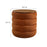 Mezzo Round Performance Velvet Storage Ottoman