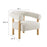 Sable Upholstered Fabric Armchair