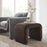 Koda Performance Velvet Waterfall Stool