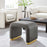 Koda Performance Velvet Waterfall Stool