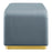Koda Performance Velvet Waterfall Ottoman
