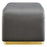 Koda Performance Velvet Waterfall Ottoman