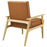 Jensen   Vegan Leather Accent Chair