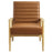 Jensen   Vegan Leather Accent Chair