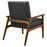 Jensen   Vegan Leather Accent Chair