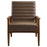 Jensen   Vegan Leather Accent Chair