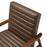 Jensen   Vegan Leather Accent Chair