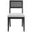 Nimba  Rattan Fabric Dining Chairs Set of 2