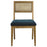 Nimba  Rattan Fabric Dining Chairs Set of 2