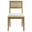 Nimba  Rattan Fabric Dining Chairs Set of 2