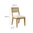 Nimba  Rattan Fabric Dining Chairs Set of 2