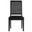 Arlo Vegan Leather Upholstered Faux Rattan and Wood Dining Side Chairs - Set of 2