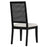 Arlo Faux Rattan and Wood Dining Side Chairs - Set of 2