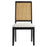 Arlo Faux Rattan and Wood Dining Side Chairs - Set of 2
